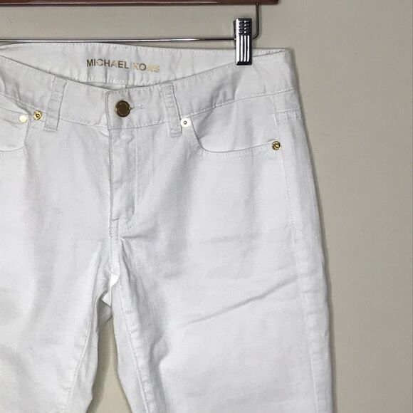 Michael Kors Sz 2 White Jeans NWT - Picture 1 of 8